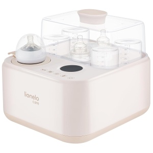 Sterilizator cu aburi Lionelo SteamUp 3in1 pentru biberoane, 4 biberoane, BPA-free