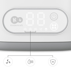Sterilizator electric de sticle Kinderkraft SANVO 3in1, capacitate 5 sticle, fara chimicale - Img 5