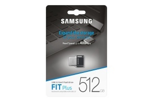 Stick USB Samsung FIT Plus, 512 GB, 400 MBs citire, gri - Img 7