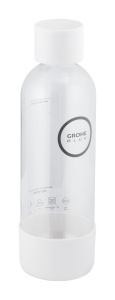 Sticla de apa GROHE Blue Fizz, 850ml, alba, cu sistem de inchidere tip bajonet