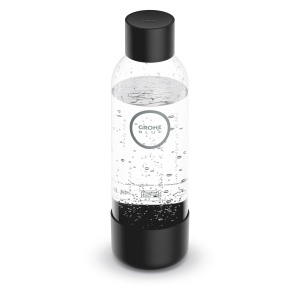Sticla de apa GROHE Blue Fizz, 850ml, neagra, reutilizabila - Img 2