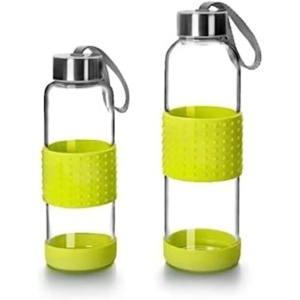 Sticla din sticla IBILI Sky 360 ml, borosilikat, verde, reutilizabila