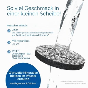 Sticla filtranta BRITA Vital, 600 ml, roz, cu 2 filtre MicroDisc - Img 3