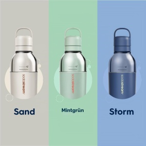Sticla pentru bauturi Sodastream Fizzgo Easy Mix 0,7L Culoare Storm Blau - Img 9