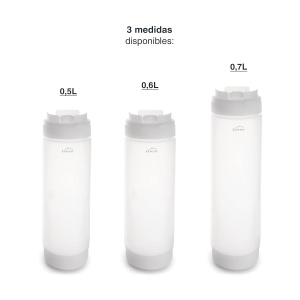 Sticla pentru sosuri Lacor 61979, capacitate 600 ml, BPA free, cu duza din silicon - Img 6