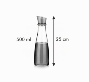 Sticla pentru ulei Tescoma Vitamino 500 ml din borosilikat, cu capac din plastic - Img 8