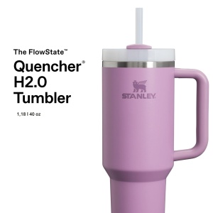 Sticla termica Stanley Quencher H2.0, 1.2L, inox reciclat, mov - Img 3