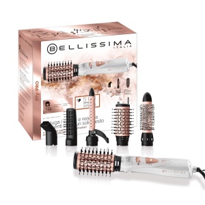 Stilizator de par Bellissima My Pro GH18 1100, 1000 W, 5 accesorii