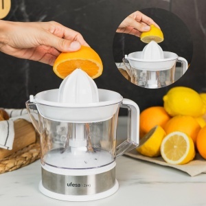 Storcator electric citrice Ufesa Zing, 40W, 0.7L, inox, rotatie bidirectionala, BPA-free - Img 3