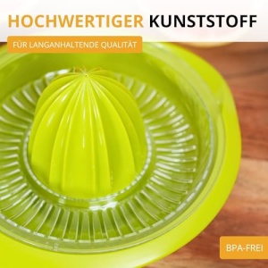 Storcator Westmark Lamaie/Citrice cu Recipient, Diametru: 18,7 cm, Capacitate: 350 ml, Plastic, Lime, Verde Mar, 3091227A - Img 10