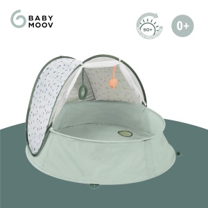 Strandmuschel Babymoov Aquani Provence - 3-in-1 cu UV Protectie LSF 50, Planschbecken si Reisebett - Img 3