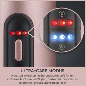 Styler BaByliss Air Wand, 4-in-1, 123 kmh, Anti-Frizz, Roz - Img 7