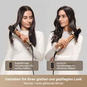 Styler multifunctional Dreame AirStyle Pro 7-in-1 uscare rapida accesorii magnetice reducere deteriorare termica - Img 5