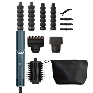 Styler si uscator de par Shark FlexStyle Limited Edition Teal, 5-in-1, cu accesorii - Img 1