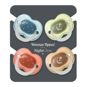 Suce de dormit Tommee Tippee NightGlow, 6-18 luni, 4 bucati, BPA-free - Img 2