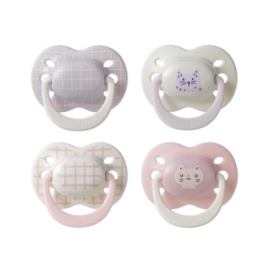 Sucea pentru bebelusi Tommee Tippee Ultimate Fit, 0-6 luni, 4 bucati, silicon BPA-free