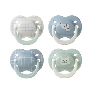 Sucec pentru bebelusi Tommee Tippee Ultimate Fit, 0-6 luni, 4 bucati, silicon BPA-free