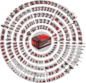 Suflanta Einhell TE-CB 18/180 Li - Solo Power X-Change (litiu-ion, debit de aer de suflare pana la 180 km/h. viteza de ralanti 15.500 min-1, 2 niveluri de viteza, prindere moale, fara baterie si incarcatoare) - Img 2