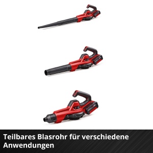 Suflanta universala Einhell GE-UB 18250 Li E 18V 250 kmh cu acumulator 40 Ah si incarcator - Img 6