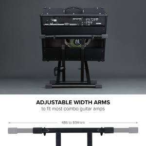 Suport amplificator BOSS BAS-1, ajustabil, din otel, pentru combo-gitara - Img 3