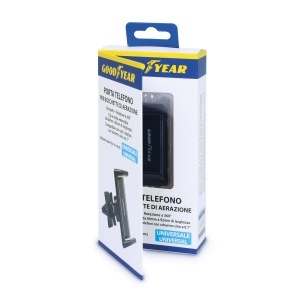 Suport auto pentru telefon Goodyear, 360 rotativ, compatibil cu telefoane de pana la 6,7 inch - Img 3