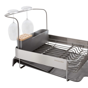 Suport extensibil pentru vase KitchenAid, 45 cm, gri antracit - Img 5