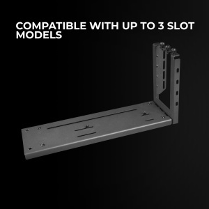 Suport GPU Vertical Mars Gaming MCA-GCV, Compatibil cu 3 Sloturi, Negru - Img 3