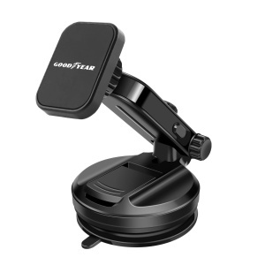 Suport magnetic pentru telefon Goodyear, cu ventuza universala, rotire 360, brat ajustabil