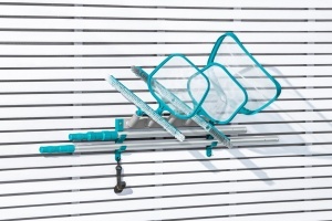 Suport pentru accesorii piscina Bestway StorePro 57x182x42 cm otel si ABS - Img 7