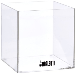 Suport pentru capsule Bialetti Porta Kapsel Wurfel, capacitate 45 capsule, plexiglas