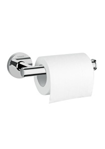 Suport pentru hartie igienica hansgrohe Logis Universal, crom, montaj pe perete - Img 4