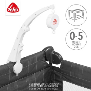 Suport pentru Mobile de Calatorie Fehn 249927, Alb, 41 cm - Img 4