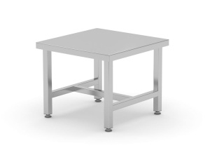 Suport pentru Oale HENDI, Inox, Dimensiuni 550x550x450mm, Picioare Reglabile