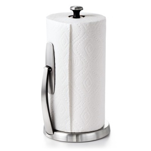 Suport pentru prosoape de bucatarie OXO Good Grips din otel inoxidabil, 35.5 cm