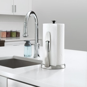 Suport pentru prosoape de hartie OXO Good Grips SimplyTear din otel inoxidabil - Img 9
