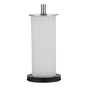 Suport pentru role de bucatarie WMF Depot vertical 32 cm, otel inoxidabil Cromargan, picioare din silicon pot fi spalate in masina de spalat vase - Img 8
