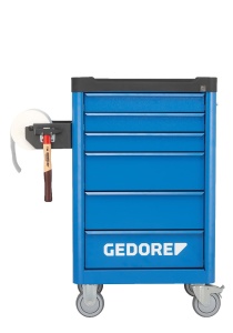 Suport pentru role de hartie Gedore 1500 H 40, 1.1 kg, Negru - Img 4