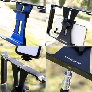 Suport pentru Smartphone InnovaGoods STAFECT, cu Stabilizator Manual, Negru - Img 5