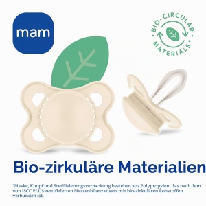 Suport pentru suzeta MAM Original Night, 2 bucati, silicon SkinSoft, roz - Img 5