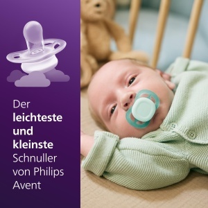 Suport pentru suzeta Philips Avent ultra start, 2 buc, pentru nou-nascuti, BPA-free - Img 2
