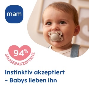 Suport pentru suzete MAM Original 0-6 luni, set 4 bucati, design SchafHase - Img 4