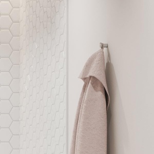 Suport prosoape hansgrohe AddStoris, crom, montare usoara, design modern - Img 2