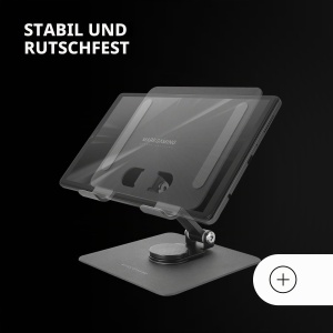 Suport Tableta Mars Gaming MA-RST, 2in1, Rotire 360, Negru - Img 5