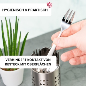 Suport tacamuri Westmark 69012211 inox argintiu 10x13 cm - Img 3