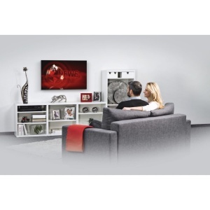 Suport TV Hama, fix, extra plat, 32-75 inch, capacitate 40kg - Img 3
