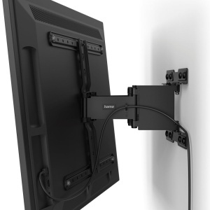 Suport TV Hama Full Motion Ultraslim, 37-90 inch, negru, capacitate 50kg - Img 7