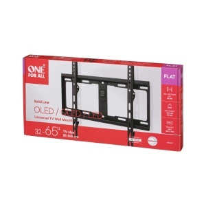 Suport TV One for All WM4411 - Montare plana, 32-65 inch, VESA 400x400, Negru - Img 2