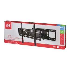Suport TV One For All WM4661, Negru, Schwenkbar 120, Neigbar, Max 60 kg - Img 5