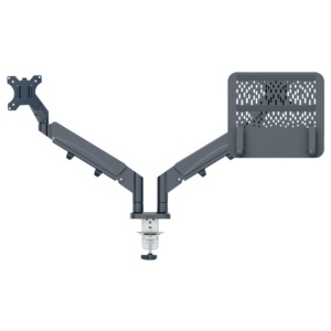 Support Monitor si Laptop Leitz Ergo 32 inch, IGR TUV, Design Ergonomic, Gri