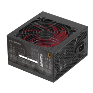 Sursa de alimentare Mars Gaming MPIII850, 850W, 80 Plus Bronze, Negru